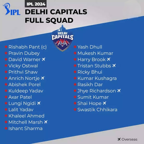 Delhi Capitals Squad Analysis 2024